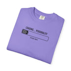 Loading Personality T-Shirt — Funny Progress Bar Graphic Tee