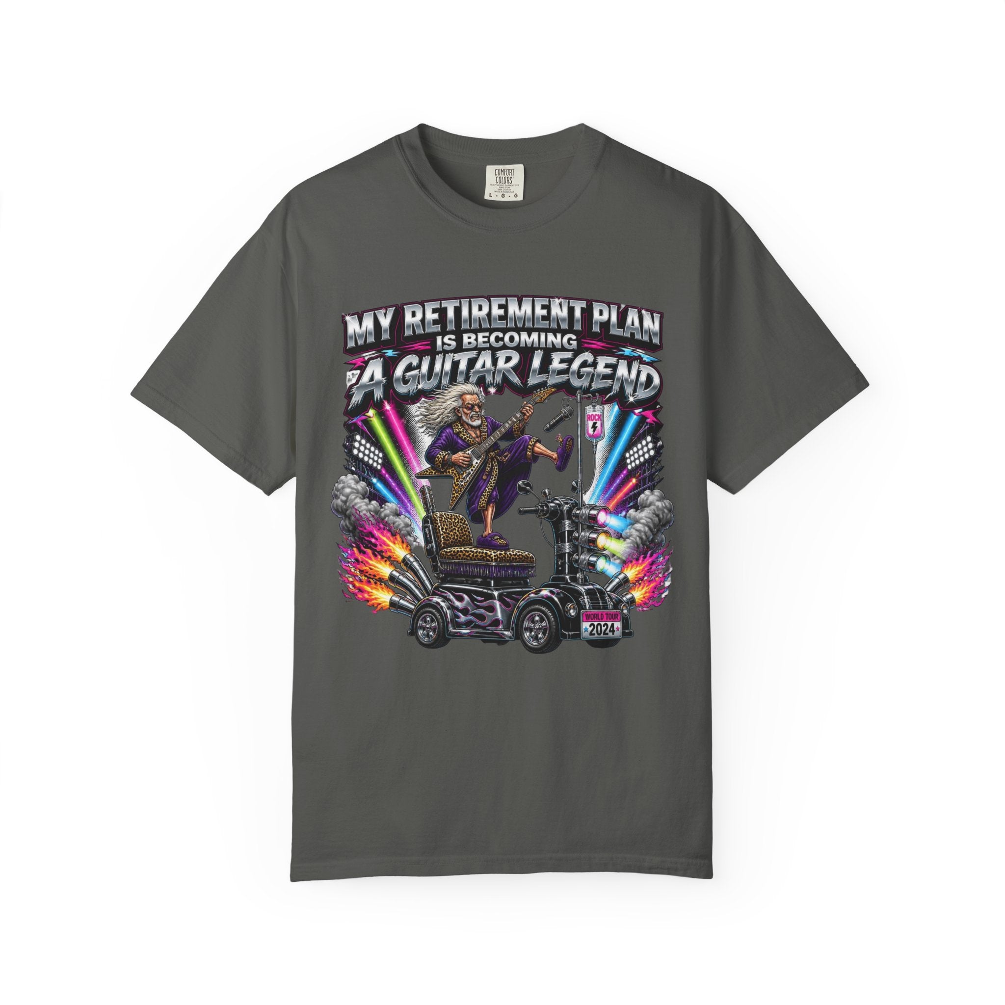 Retirement Plan: Becoming a Guitar Legend T-Shirt
