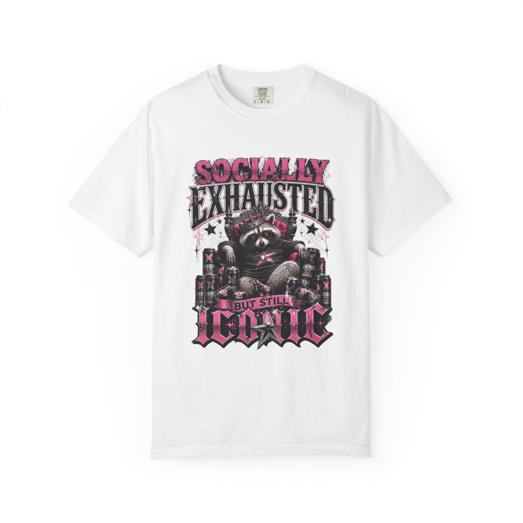 Socially Exhausted But Still Iconic T-Shirt