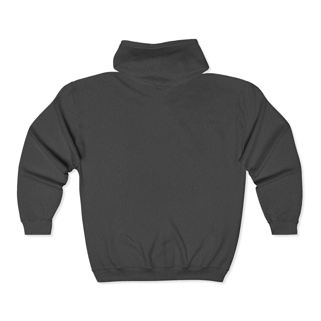 Zip Hoodie – Colorful Funny Speech Bubble Comic Design (Pocket Print)