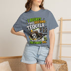 Tequila Skull T-Shirt – "I Regret That Second Tequila... And Also The First One" Funny Party Tee