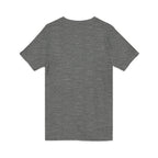 V-Neck Tee — "I Was Born at a Very Young Age and It's Been Downhill Since" Funny Adulting Shirt