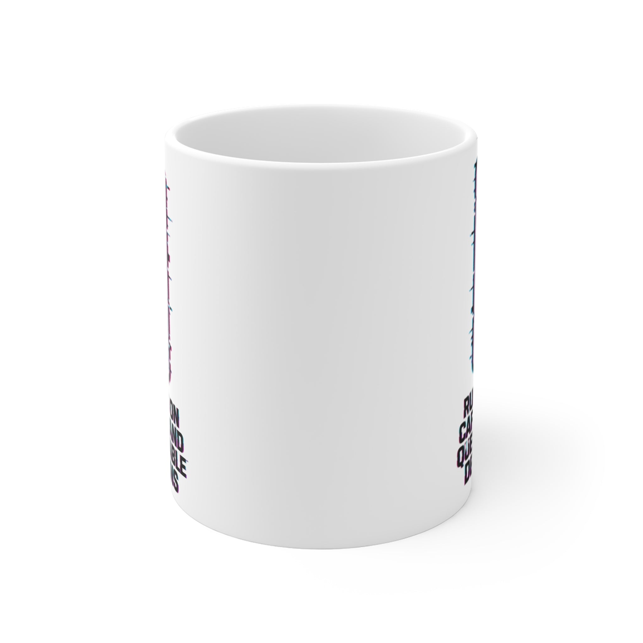 Coffee Mug — “3% Battery: Running on Caffeine and Questionable Decisions”