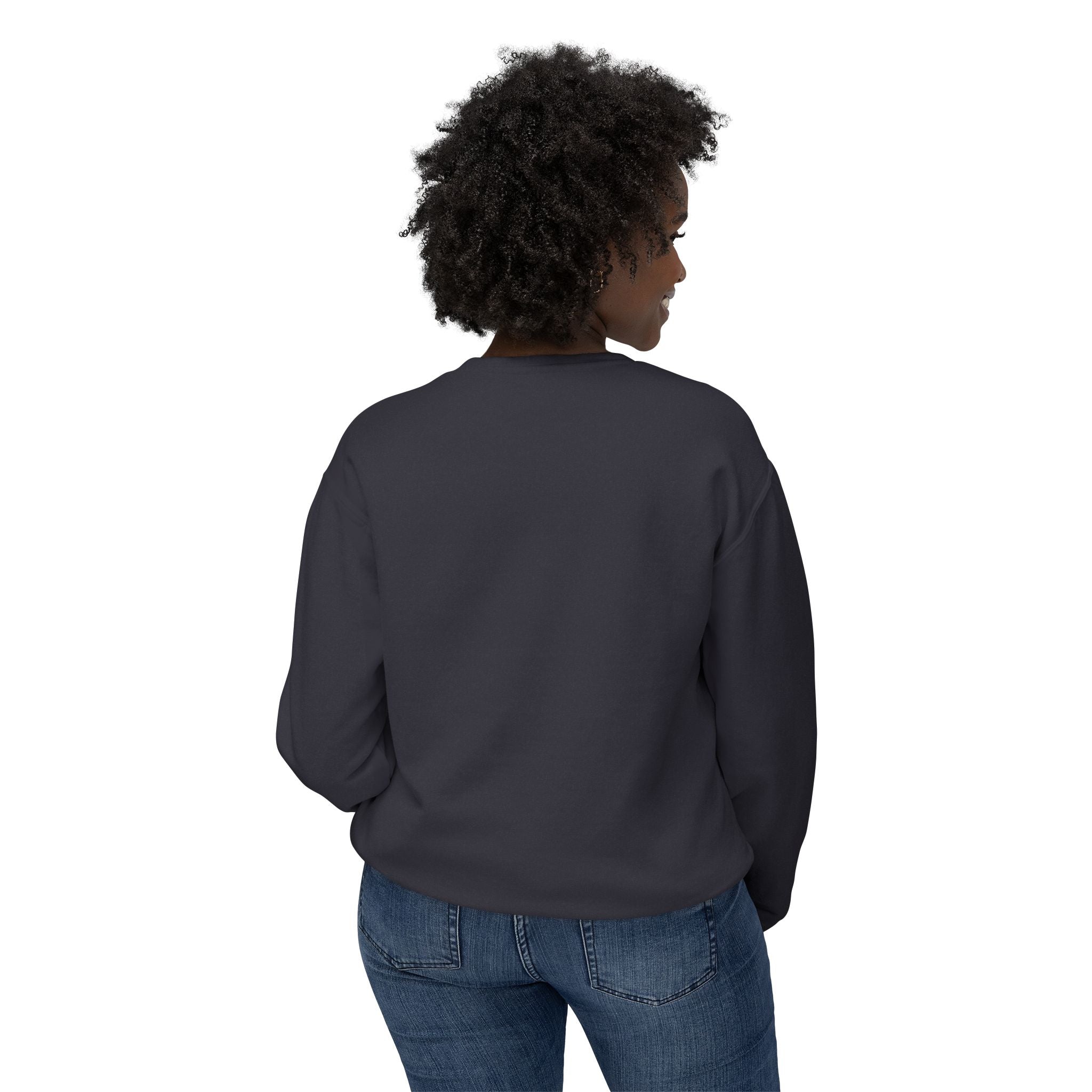 Adopted GPS Crewneck Sweatshirt — 'GPS Says You’re Adopted' Graphic