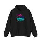 I Came. I Saw. I Overthought Everything Then Left Hoodie — Funny Overthinker Sweatshirt