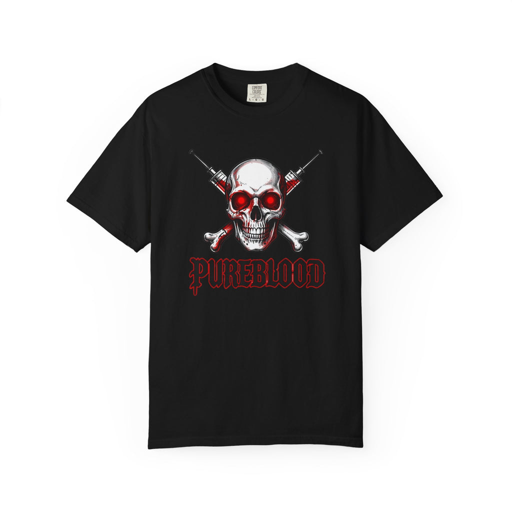 Pureblood Skull T-Shirt — Vampire Goth Graphic Tee