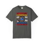 T-Shirt — "Currently Experiencing Technical Difficulties" Funny Tech Support Graphic Tee