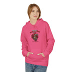 Hockey Heart Shield Hoodie — Proud to Play 'Til the End
