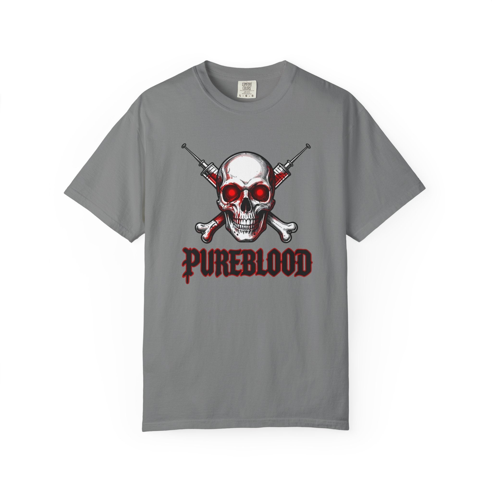 Pureblood Skull T-Shirt — Vampire Goth Graphic Tee