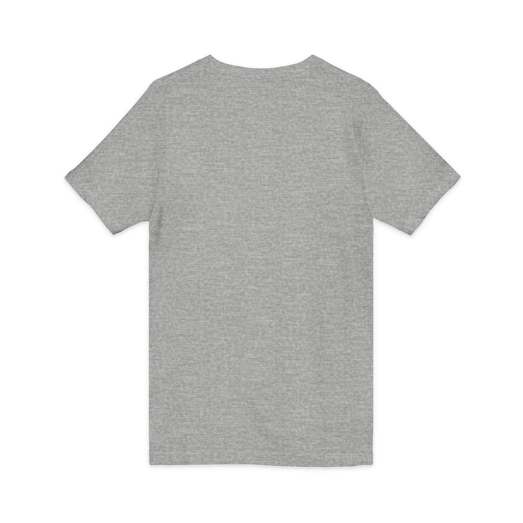 V-Neck Tee — "I Was Born at a Very Young Age and It's Been Downhill Since" Funny Adulting Shirt