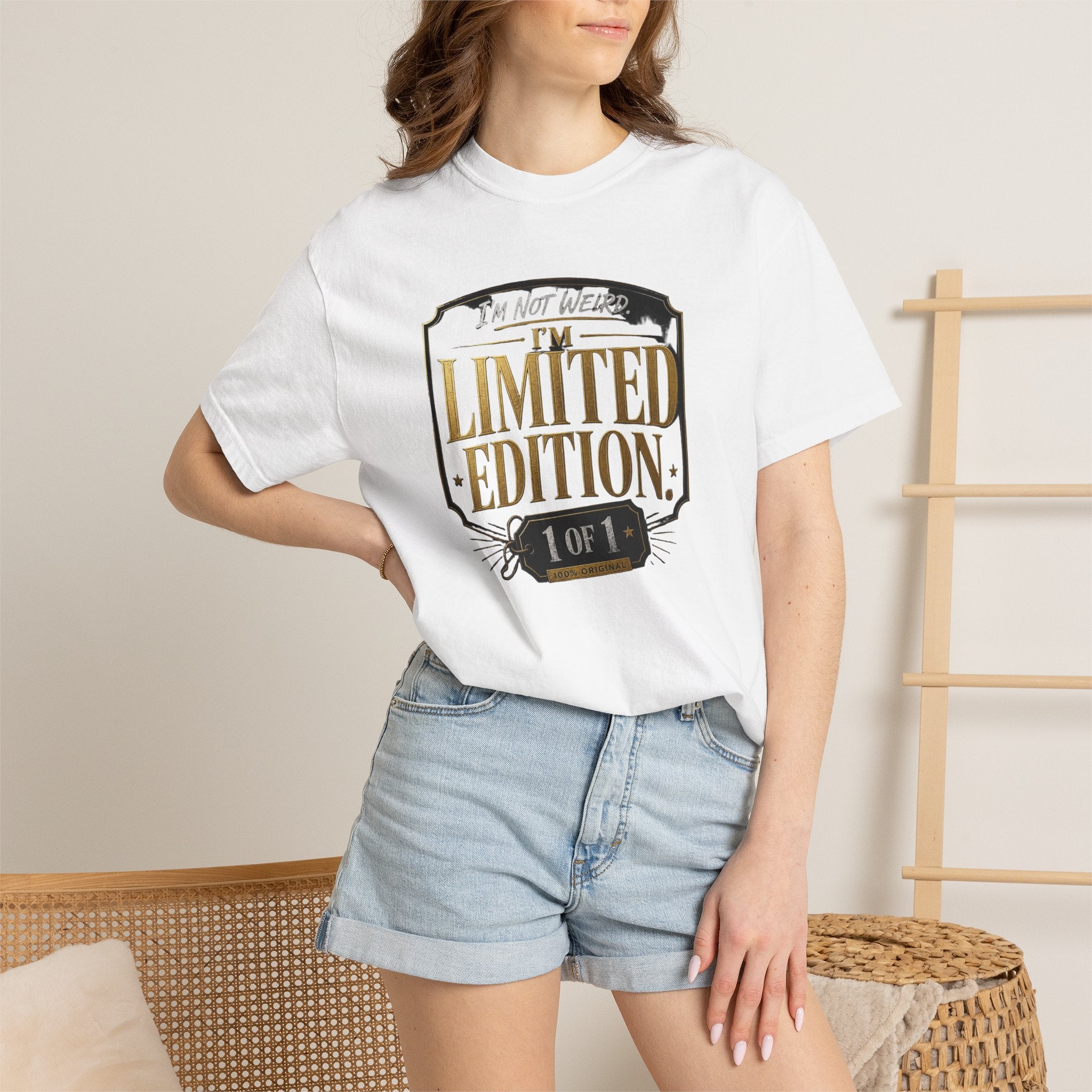 Limited Edition "1 of 1" T-Shirt — Vintage Badge Graphic