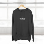 Minimal Embroidered Fleece Hoodie