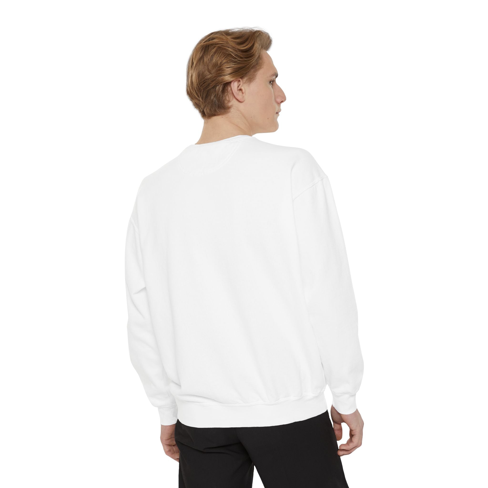 Rebel Graphic Sweatshirt — "F*** The System" Stairs Design