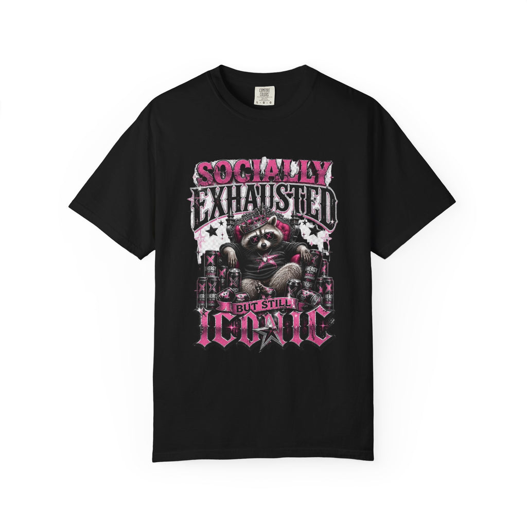 Socially Exhausted But Still Iconic T-Shirt