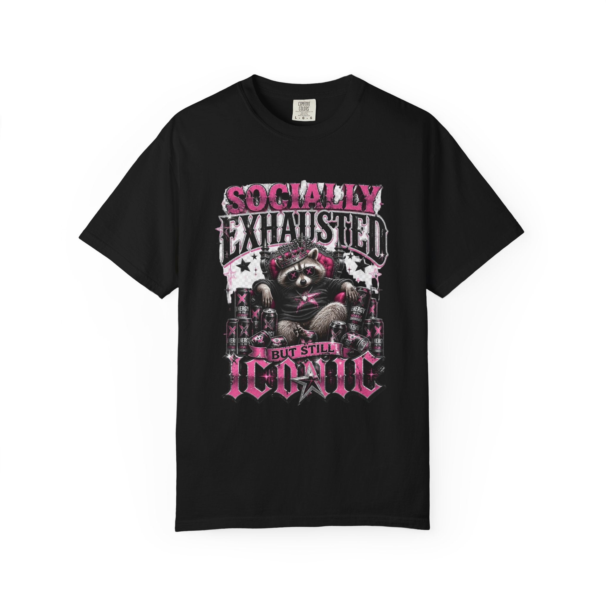 Socially Exhausted But Still Iconic T-Shirt