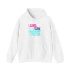 I Came. I Saw. I Overthought Everything Then Left Hoodie — Funny Overthinker Sweatshirt