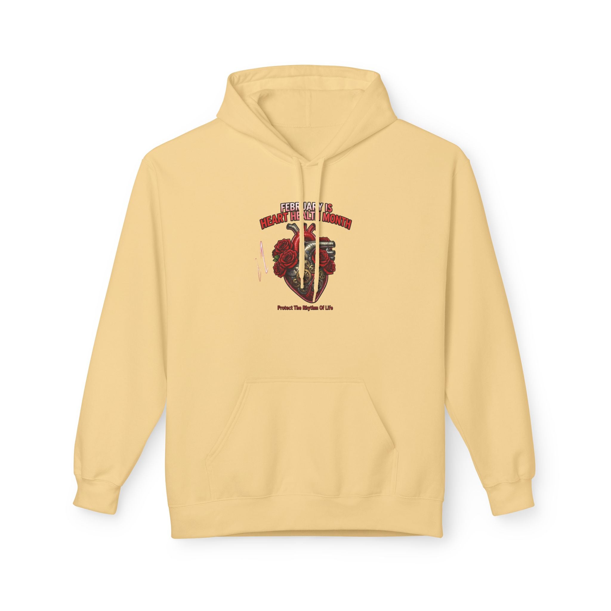 Hockey Heart Shield Hoodie — Proud to Play 'Til the End