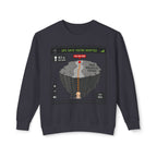 Adopted GPS Crewneck Sweatshirt — 'GPS Says You’re Adopted' Graphic