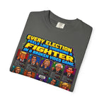 Election Fighter T‑Shirt — 'Every Election Feels Like Choosing a Fighter' Retro Video Game Tee