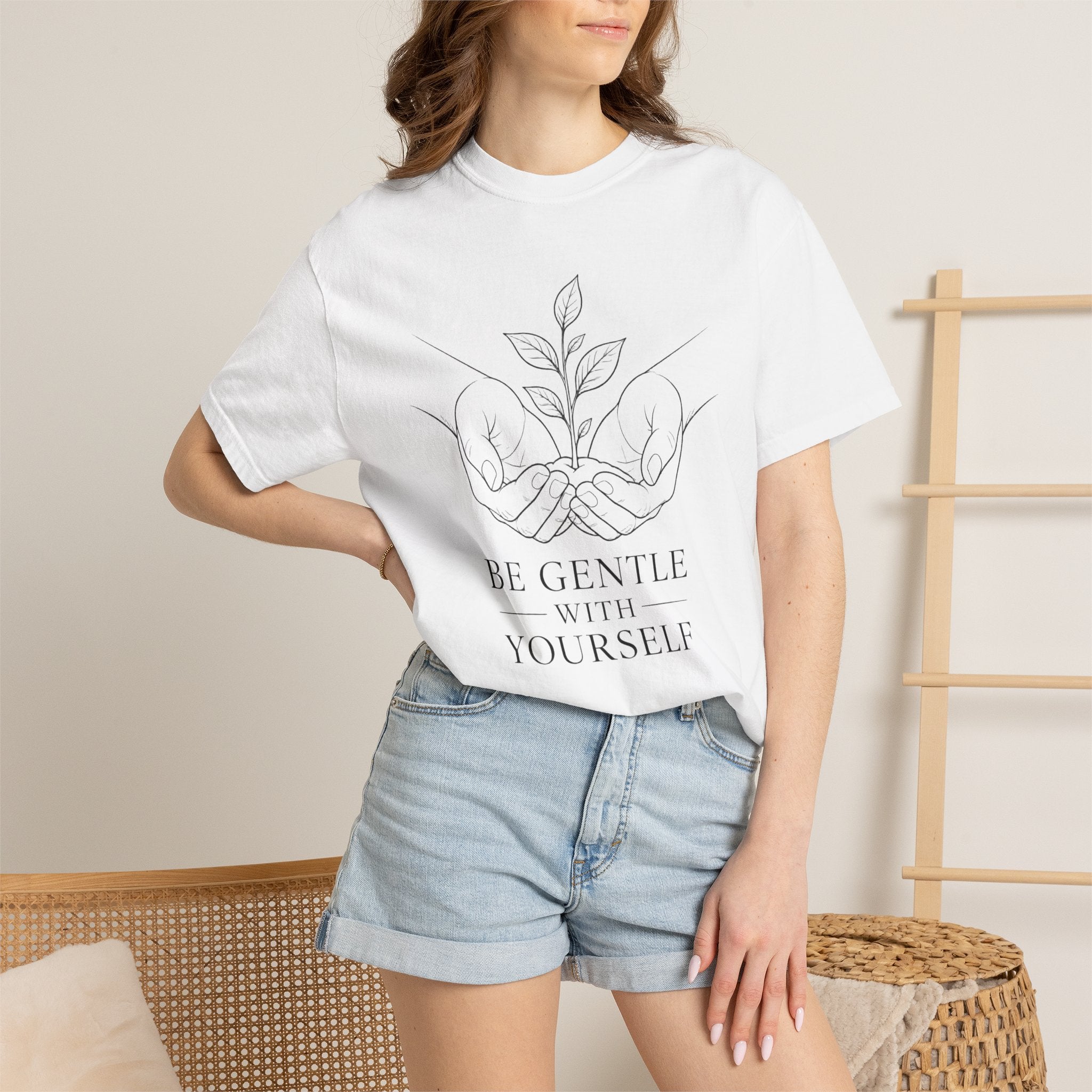 Be Gentle With Yourself T-Shirt – Self-Care Graphic Tee