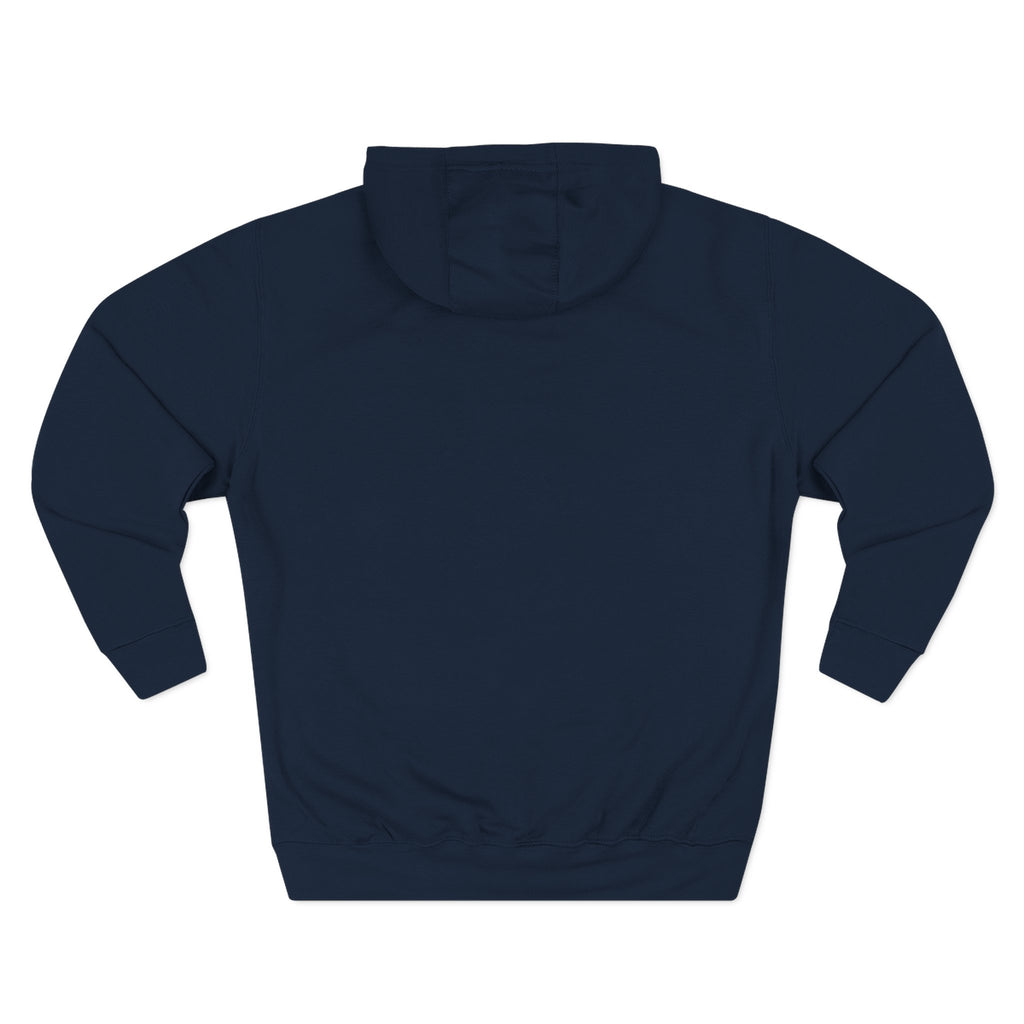 Minimal Embroidered Fleece Hoodie