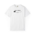 Loading Personality T-Shirt — Funny Progress Bar Graphic Tee