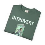 Introvert Exit T-Shirt — Funny Introvert Graphic Tee
