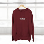 Minimal Embroidered Fleece Hoodie