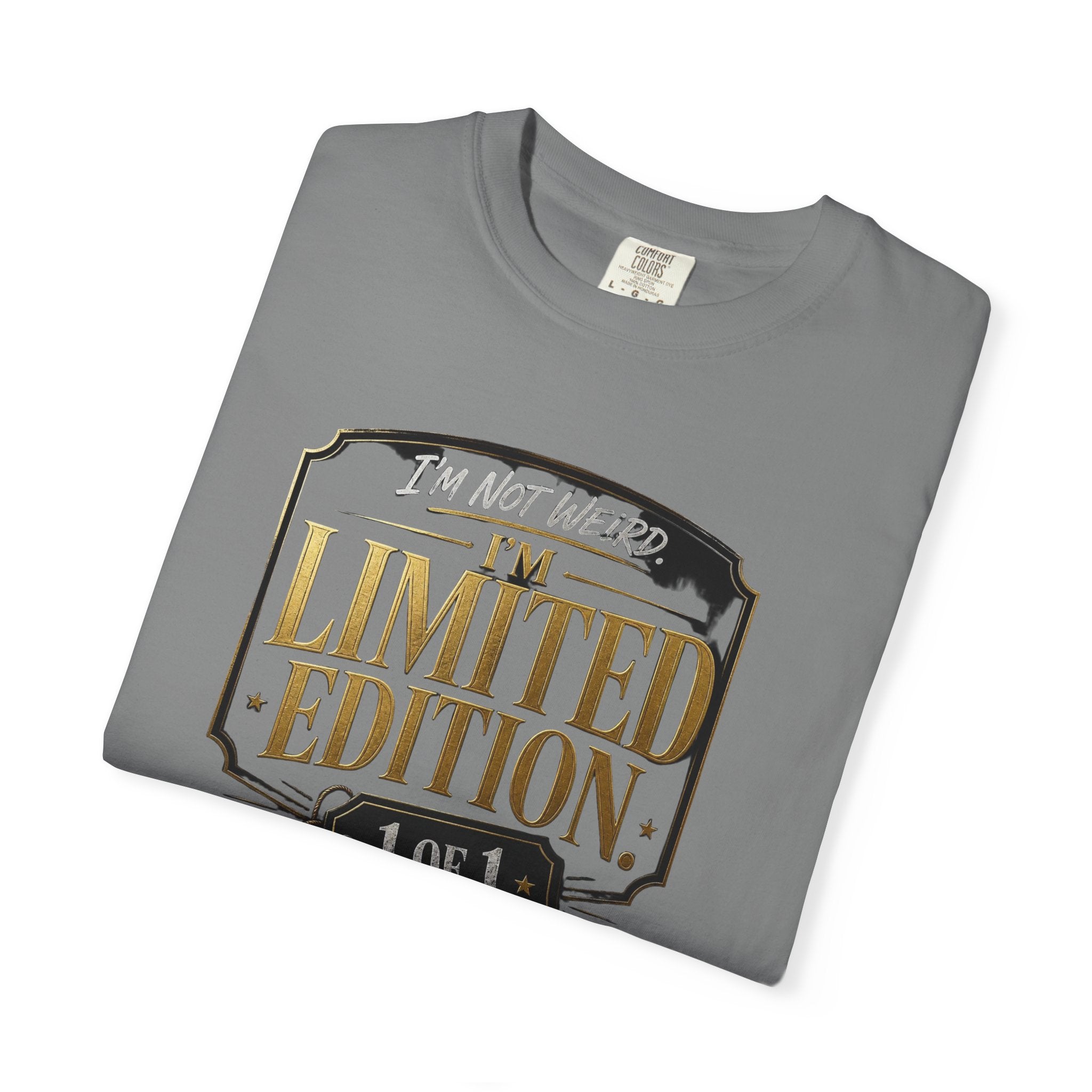 Limited Edition "1 of 1" T-Shirt — Vintage Badge Graphic