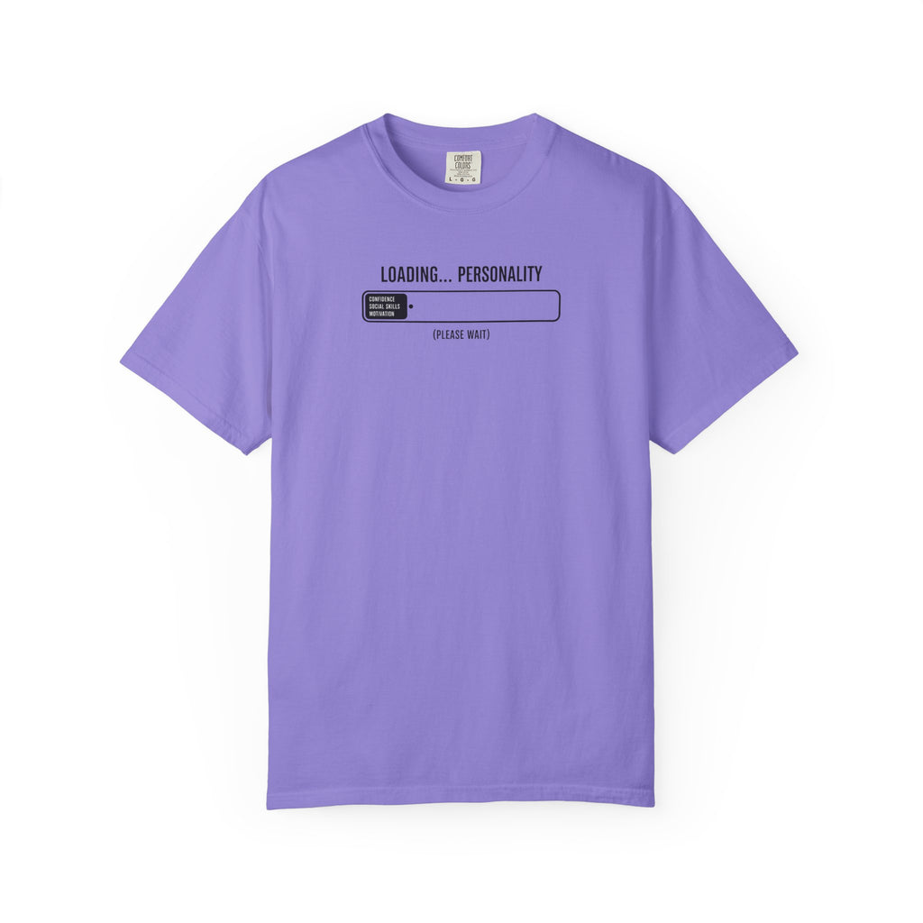 Loading Personality T-Shirt — Funny Progress Bar Graphic Tee