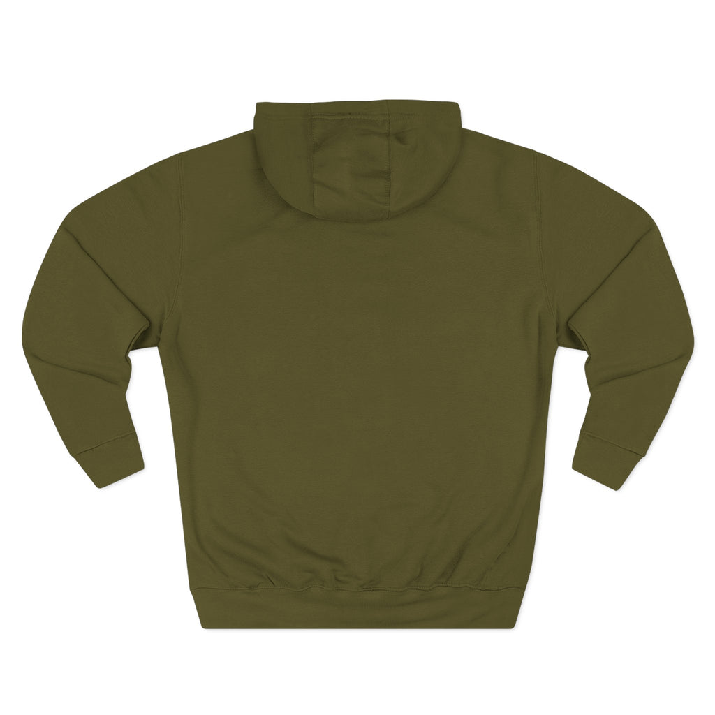 Minimal Embroidered Fleece Hoodie