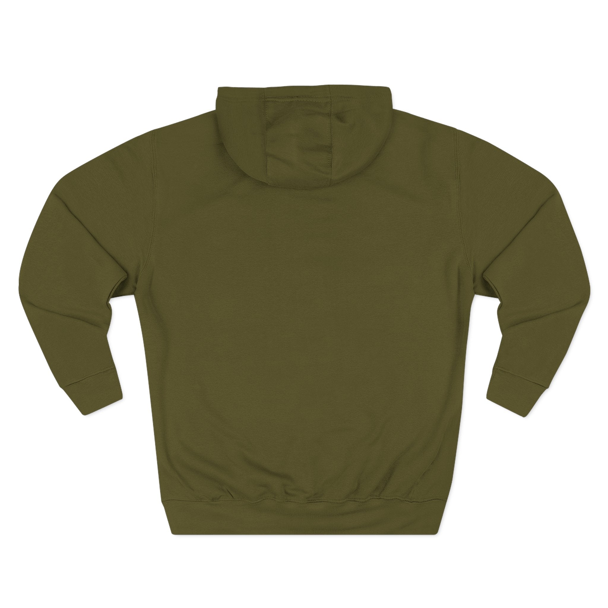 Minimal Embroidered Fleece Hoodie