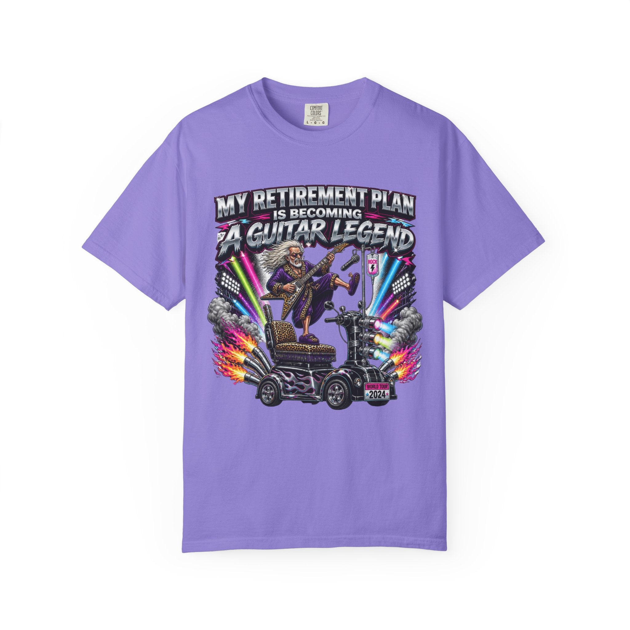 Retirement Plan: Becoming a Guitar Legend T-Shirt