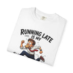 Running Late Is My Cardio T-Shirt — Funny Running Graphic Tee