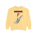 Rebel Graphic Sweatshirt — "F*** The System" Stairs Design