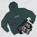 Minimal Embroidered Fleece Hoodie