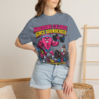 Shredding Calories Since Soundcheck T-Shirt — "No Pain No Riff" Rock Gym Tee