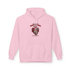 Hockey Heart Shield Hoodie — Proud to Play 'Til the End