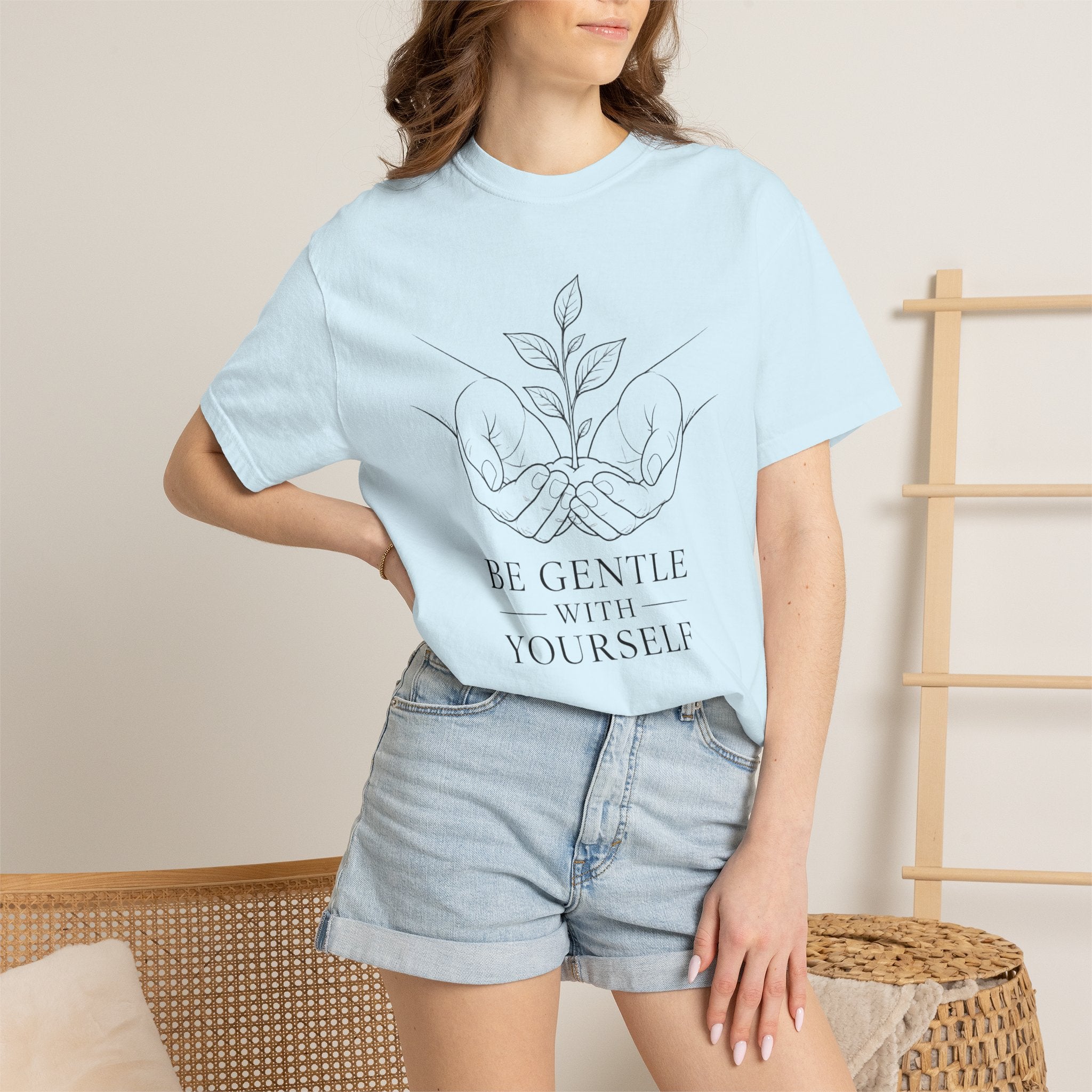 Be Gentle With Yourself T-Shirt – Self-Care Graphic Tee