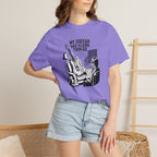 Guitar Lover T‑Shirt — "My Guitar Has Heard Things" Acoustic Music Tee