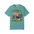 Tequila Skull T-Shirt – "I Regret That Second Tequila... And Also The First One" Funny Party Tee