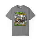Tequila Skull T-Shirt – "I Regret That Second Tequila... And Also The First One" Funny Party Tee
