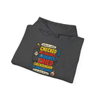 Checked My Balance Hoodie — Funny “Checked, Laughed, Cried, Checked Again” Graphic Hooded Sweatshirt