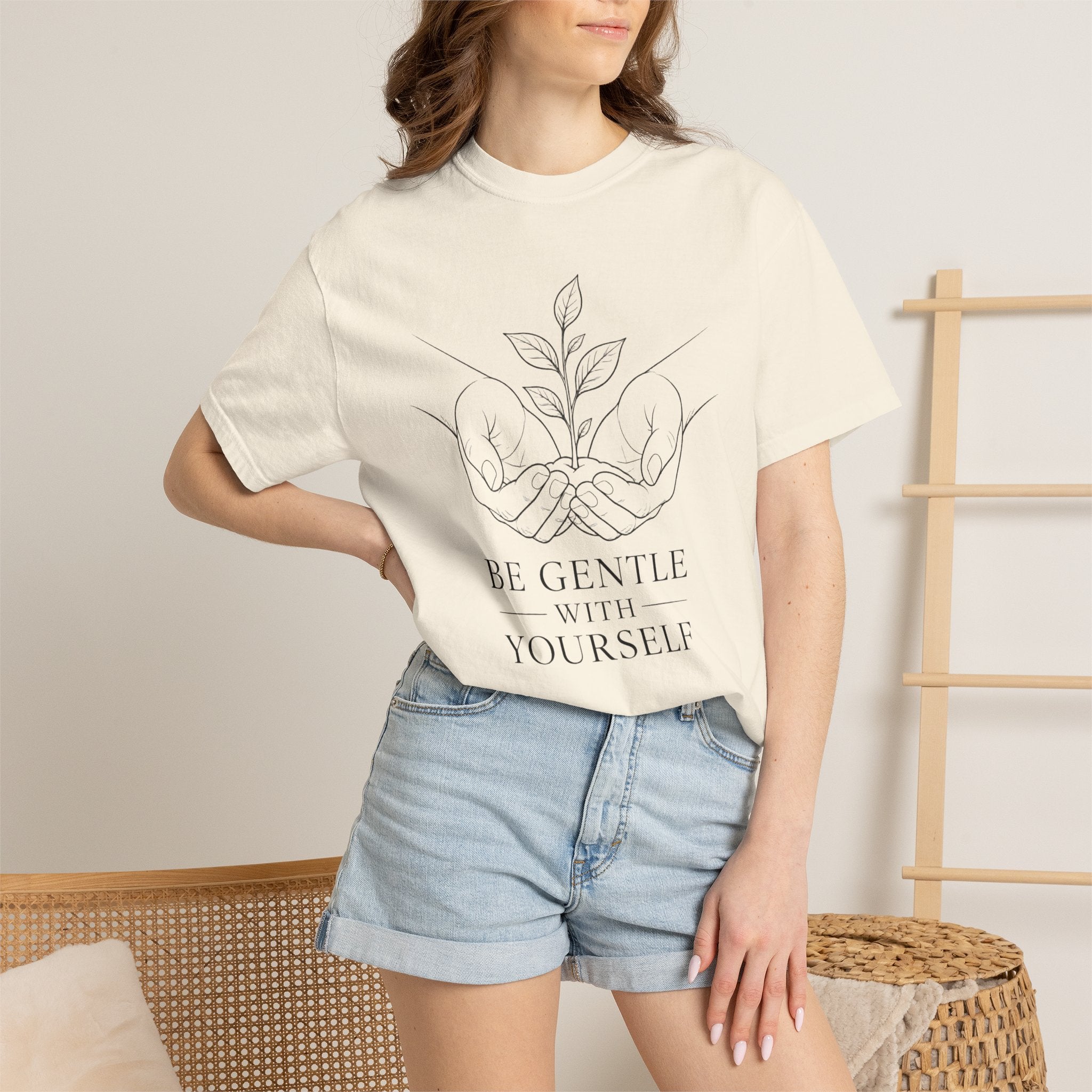Be Gentle With Yourself T-Shirt – Self-Care Graphic Tee