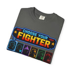Choose Your Fighter Retro Arcade T-Shirt