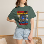 T-Shirt — "Currently Experiencing Technical Difficulties" Funny Tech Support Graphic Tee
