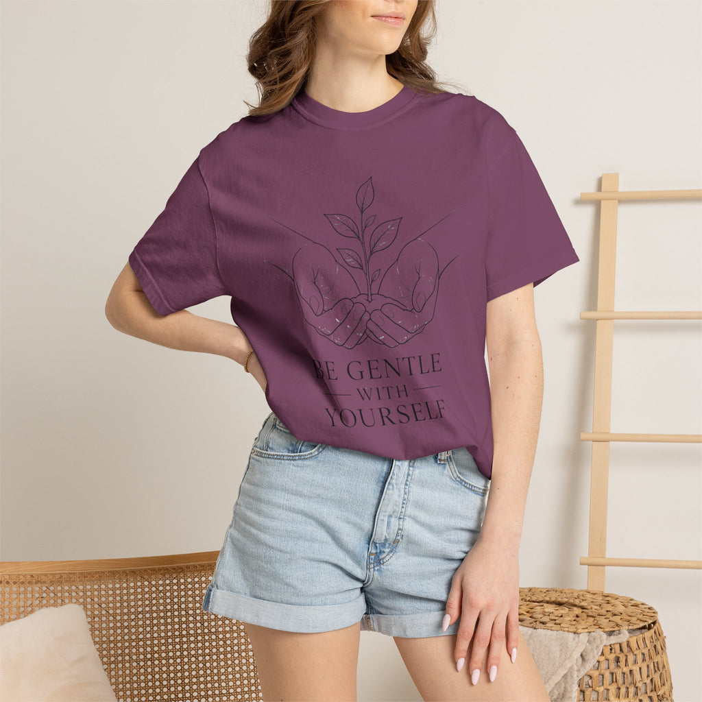 Be Gentle With Yourself T-Shirt – Self-Care Graphic Tee