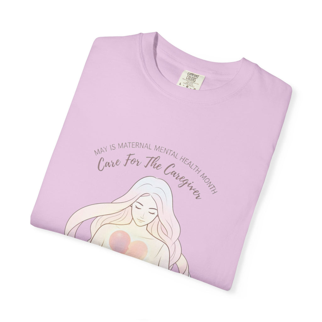 T-Shirt — Care For The Caregivers Graphic Tee (Self-Care Heart Illustration)
