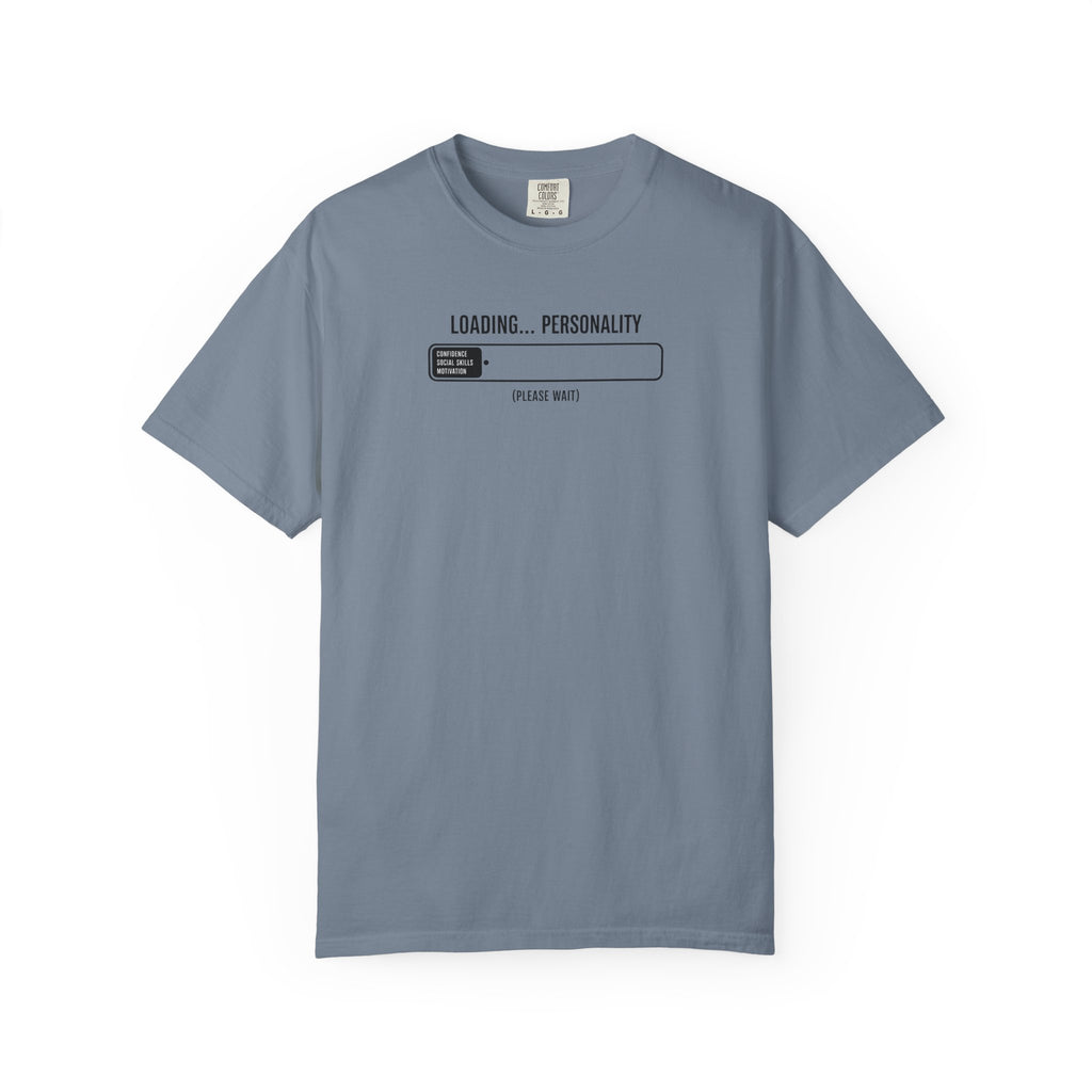 Loading Personality T-Shirt — Funny Progress Bar Graphic Tee