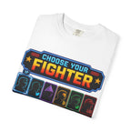 Choose Your Fighter Retro Arcade T-Shirt